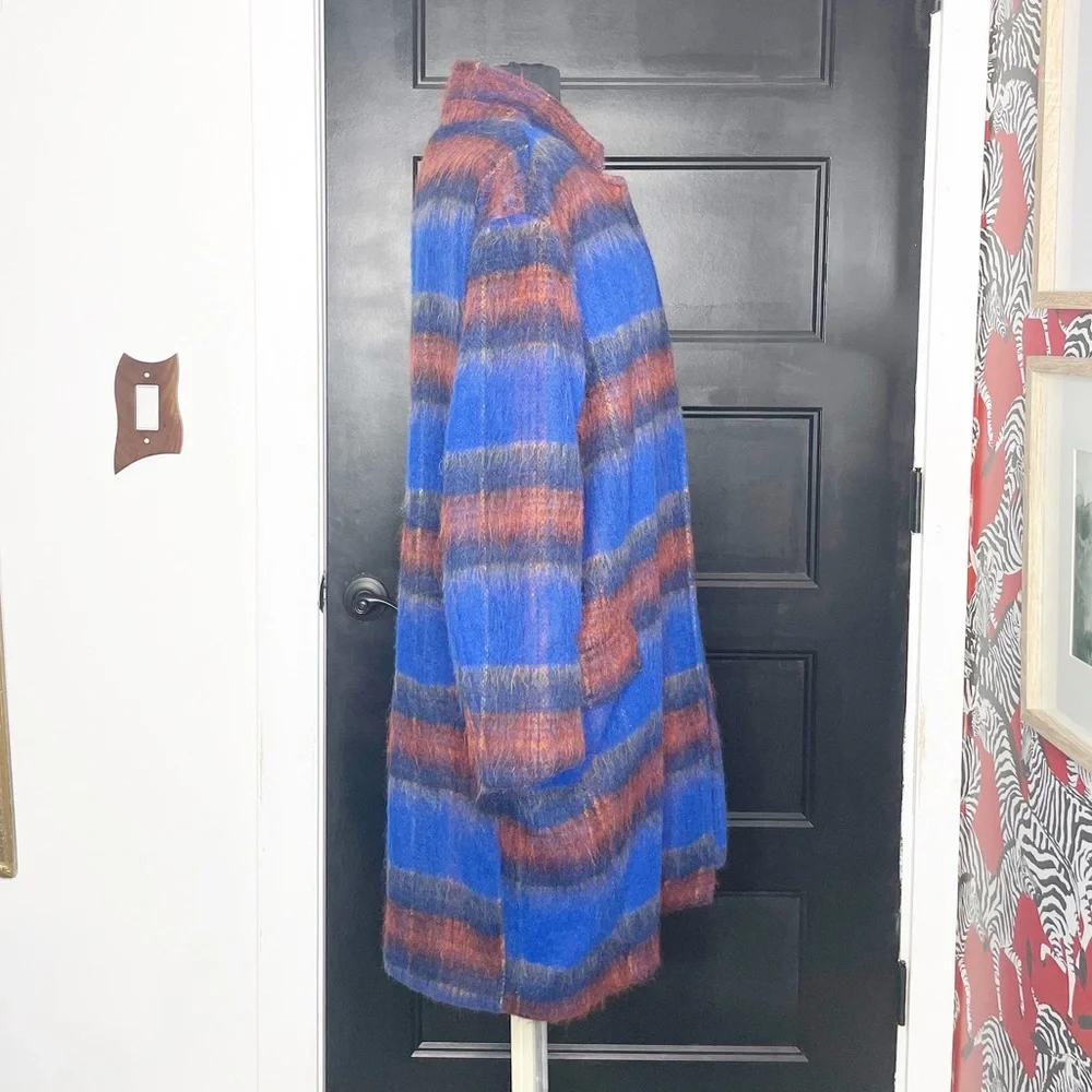 Free People Long and Lean Wool Overcoat - Picture 4 of 8